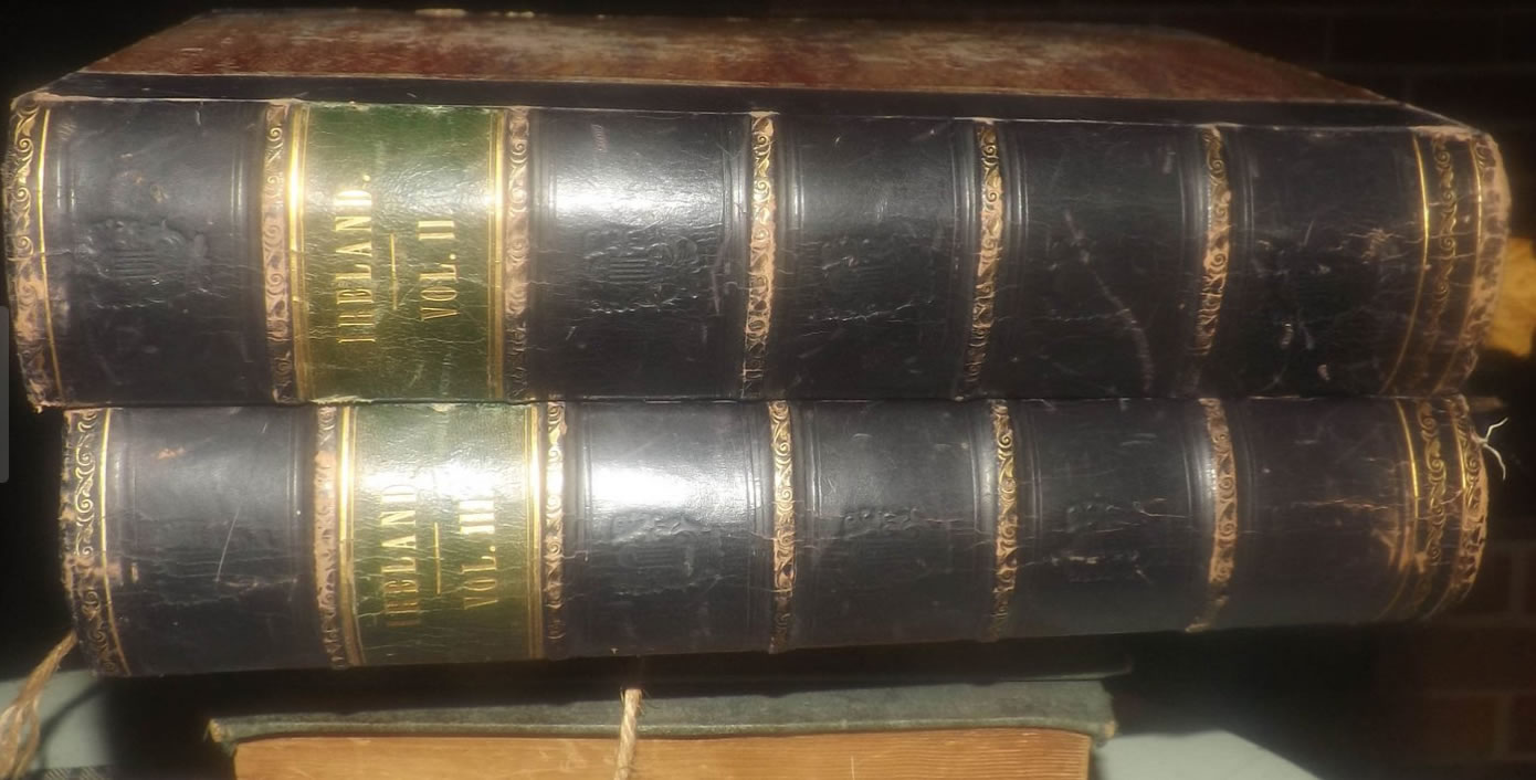 Pair of antique (1846) first-edition books Ireland It's Scenery, Character. Mr & Mrs S.C. Hall Pair of antique (1846) first-edition books Ireland It's Scenery, Character. Mr & Mrs S.C. Hall. Published London, England Virtue and Co